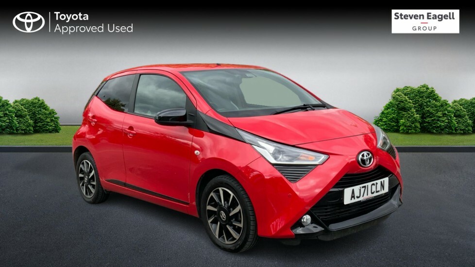 Toyota Aygo 1.0 Vvt-i X-trend X-shift Euro 6 Safety Sense Red