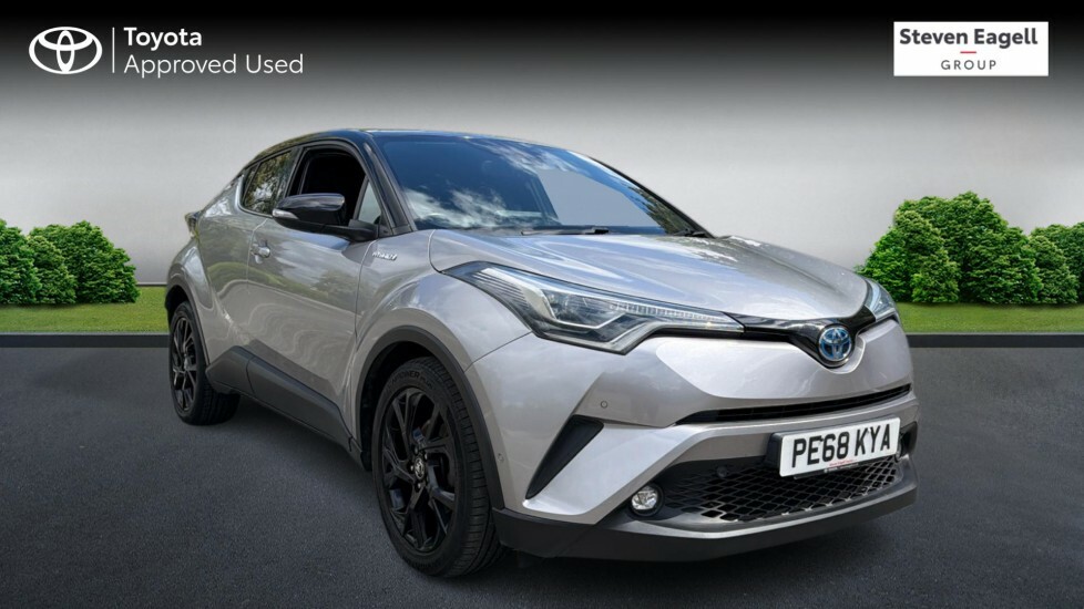 Toyota C-Hr 1.8 Vvt-h Dynamic Cvt Euro 6 Ss Silver