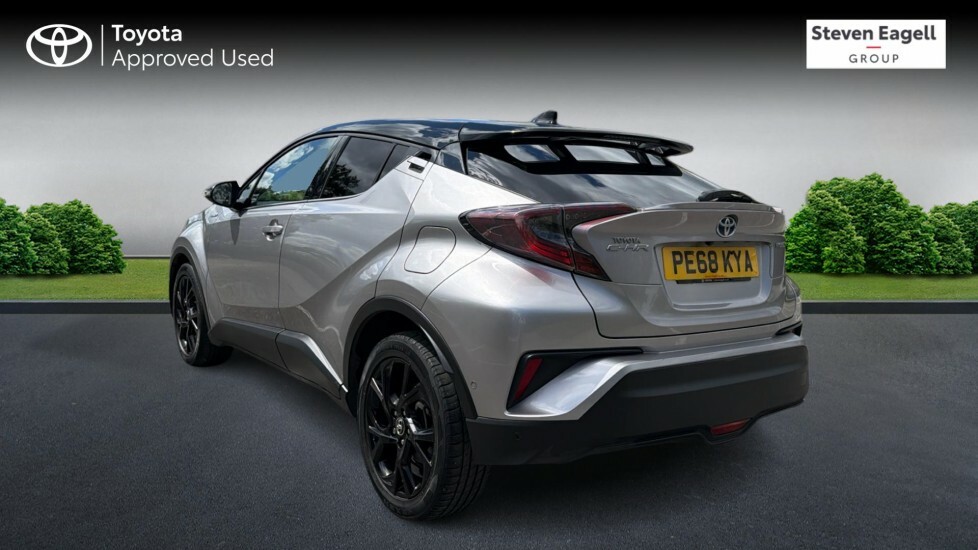 Toyota C-Hr 1.8 Vvt-h Dynamic Cvt Euro 6 Ss PE68KYA Silver #4