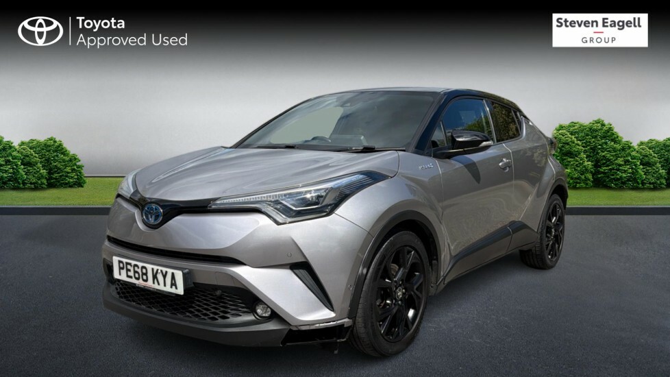 Toyota C-Hr 1.8 Vvt-h Dynamic Cvt Euro 6 Ss PE68KYA Silver #3