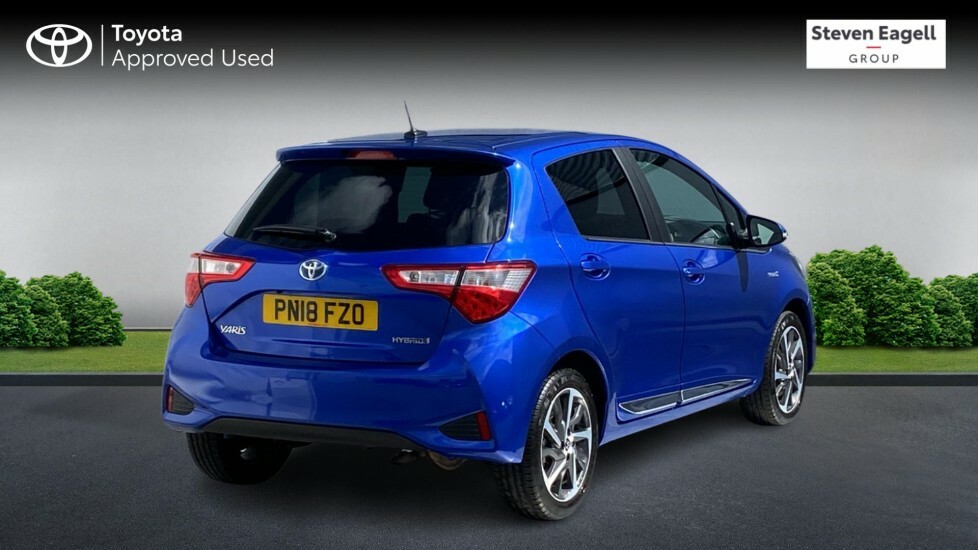Toyota Yaris 1.5 Vvt-h Excel E-cvt Euro 6 Ss 15In Alloy Blue #2