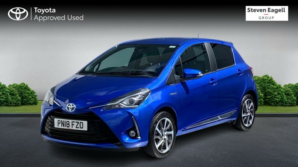 Toyota Yaris 1.5 Vvt-h Excel E-cvt Euro 6 Ss 15In Alloy Blue #3