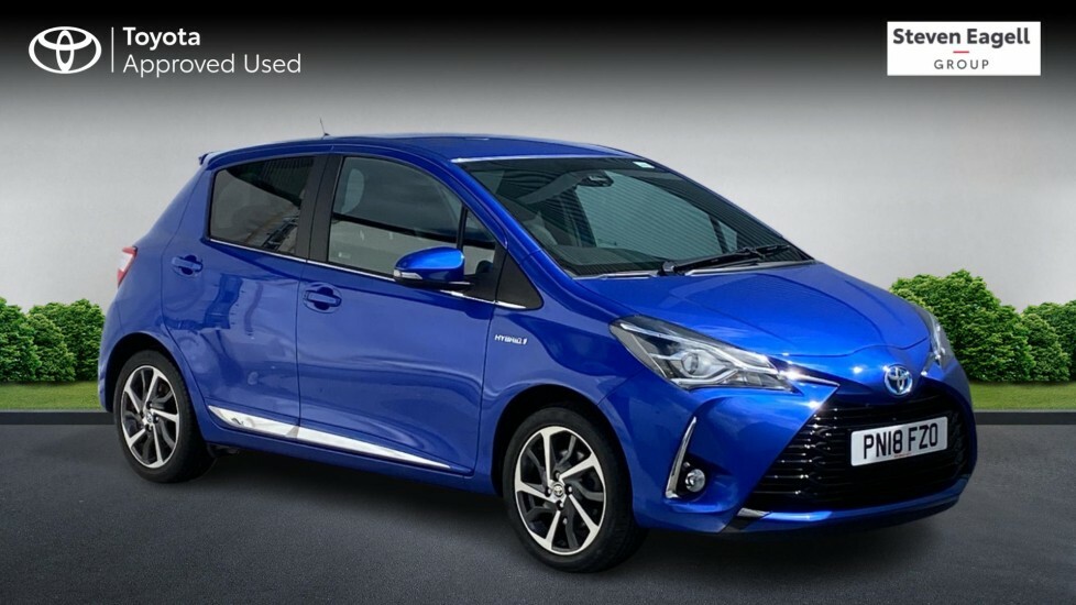 Toyota Yaris 1.5 Vvt-h Excel E-cvt Euro 6 Ss 15In Alloy Blue