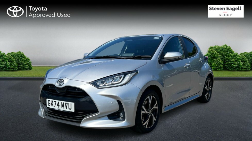 Toyota Yaris 1.5 Vvt-h Design E-cvt Euro 6 Ss GK74MVU Silver #3