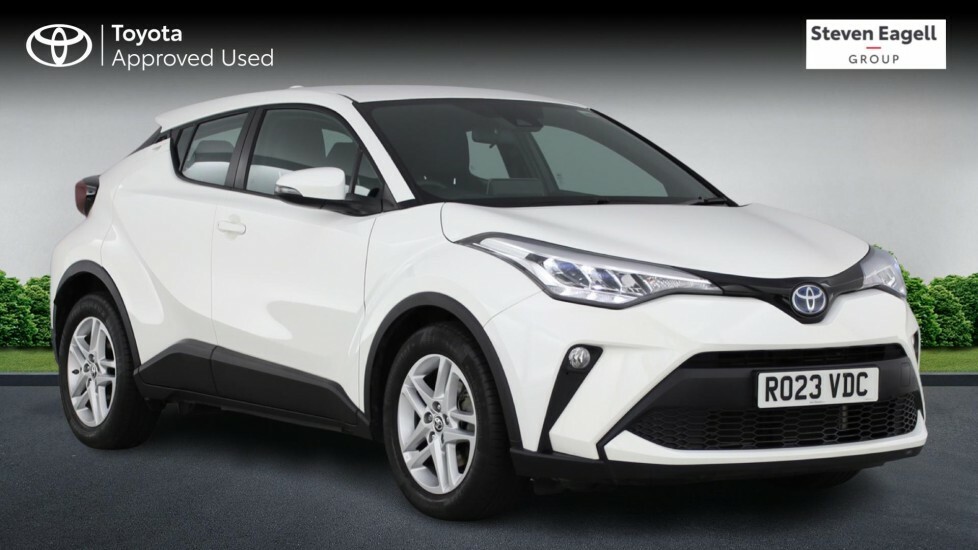 Toyota C-Hr 1.8 Vvt-h Icon Cvt Euro 6 Ss White
