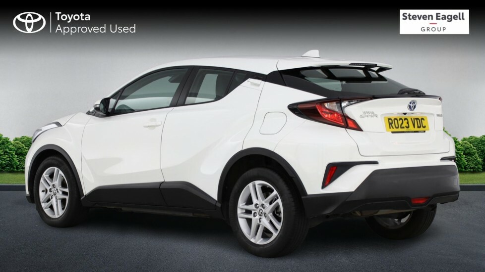 Toyota C-Hr 1.8 Vvt-h Icon Cvt Euro 6 Ss RO23VDC White #4
