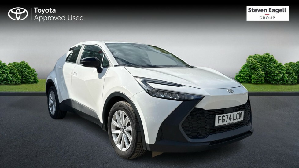 Toyota C-Hr 1.8 Vvt-h Icon Cvt Euro 6 Ss White
