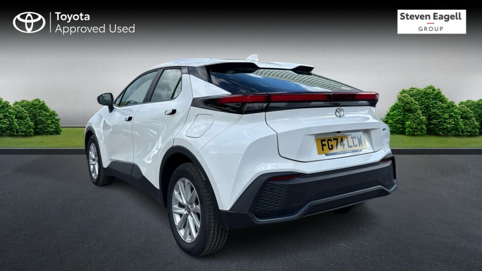 Toyota C-Hr 1.8 Vvt-h Icon Cvt Euro 6 Ss FG74LCW White #4