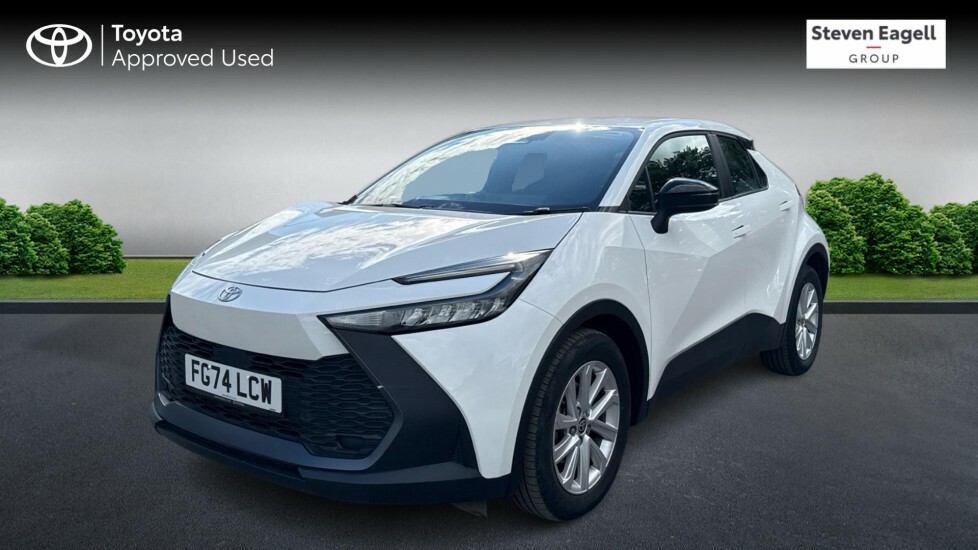 Toyota C-Hr 1.8 Vvt-h Icon Cvt Euro 6 Ss FG74LCW White #3