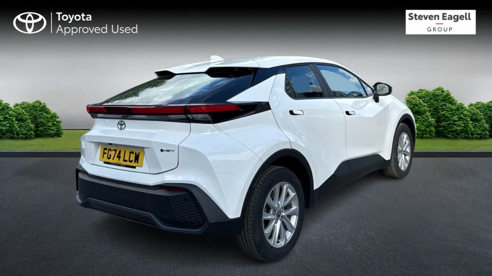Toyota C-Hr 1.8 Vvt-h Icon Cvt Euro 6 Ss FG74LCW White #2