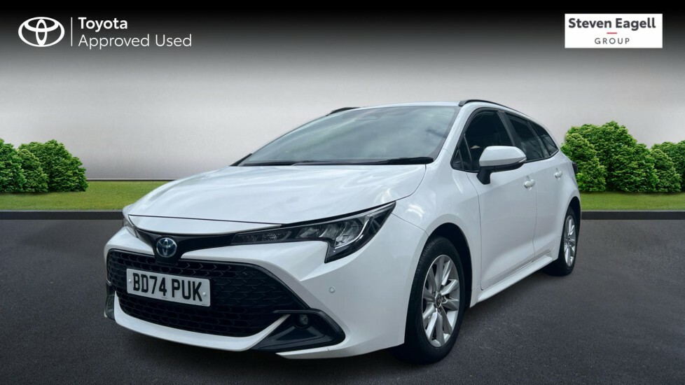 Toyota Corolla 1.8 Vvt-h Icon Touring Sports Cvt Euro 6 Ss BD74PUK White #3