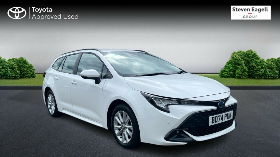 Toyota Corolla 1.8 Vvt-h Icon Touring Sports Cvt Euro 6 Ss White