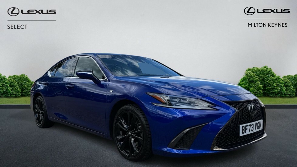 Lexus ES 2.5 300H F Sport Saloon Hybrid E-cvt Eu Blue