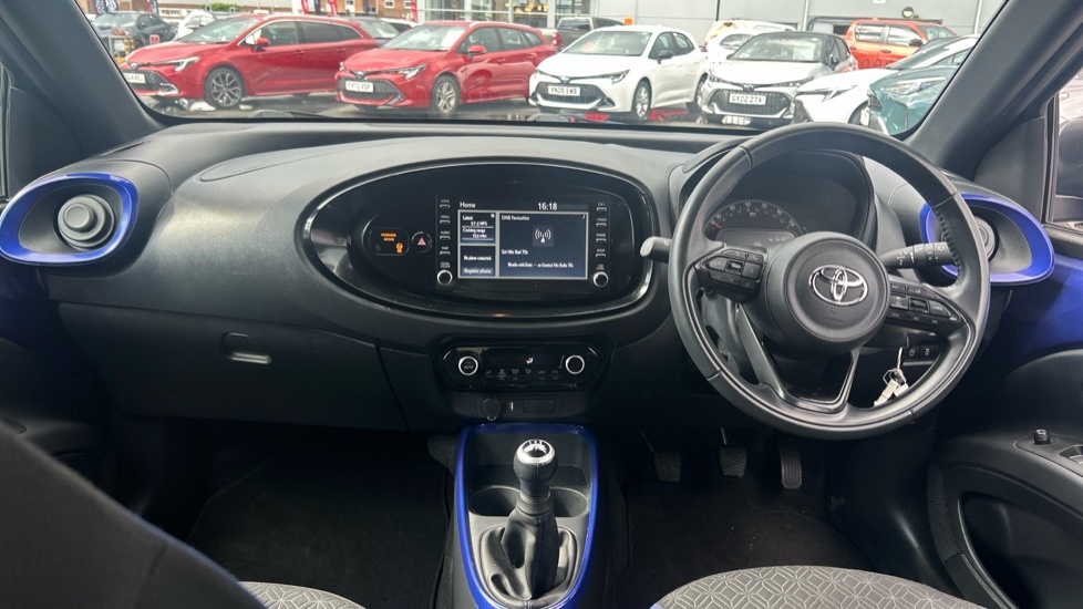 Toyota Aygo X 1.0 Vvt-i Edge Euro 6 Ss VN23PUA Blue #6