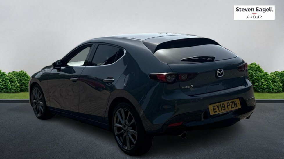 Mazda 3 2.0 Skyactiv-g Mhev Gt Sport Tech Hatchback Pe EY19PZN Grey #4