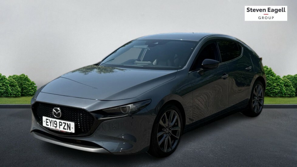 Mazda 3 2.0 Skyactiv-g Mhev Gt Sport Tech Hatchback Pe EY19PZN Grey #3