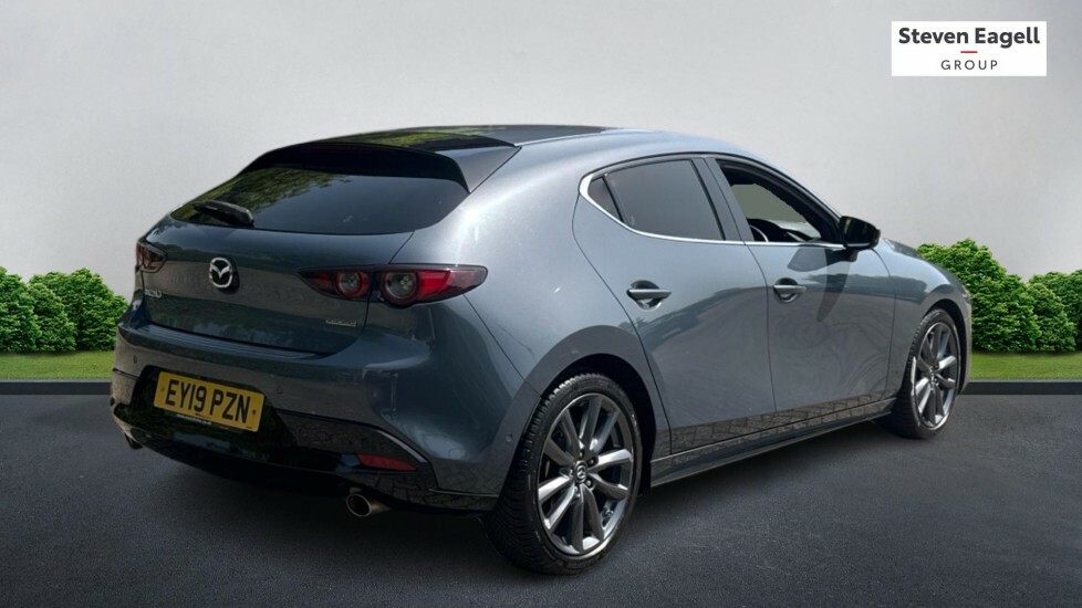 Mazda 3 2.0 Skyactiv-g Mhev Gt Sport Tech Hatchback Pe EY19PZN Grey #2
