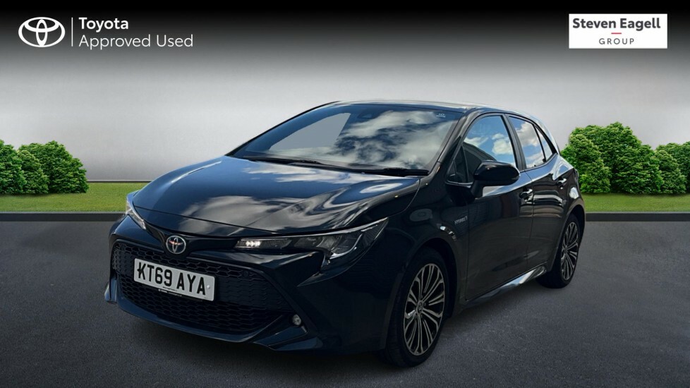 Toyota Corolla 2.0 Vvt-h Design Cvt Euro 6 Ss KT69AYA Black #3