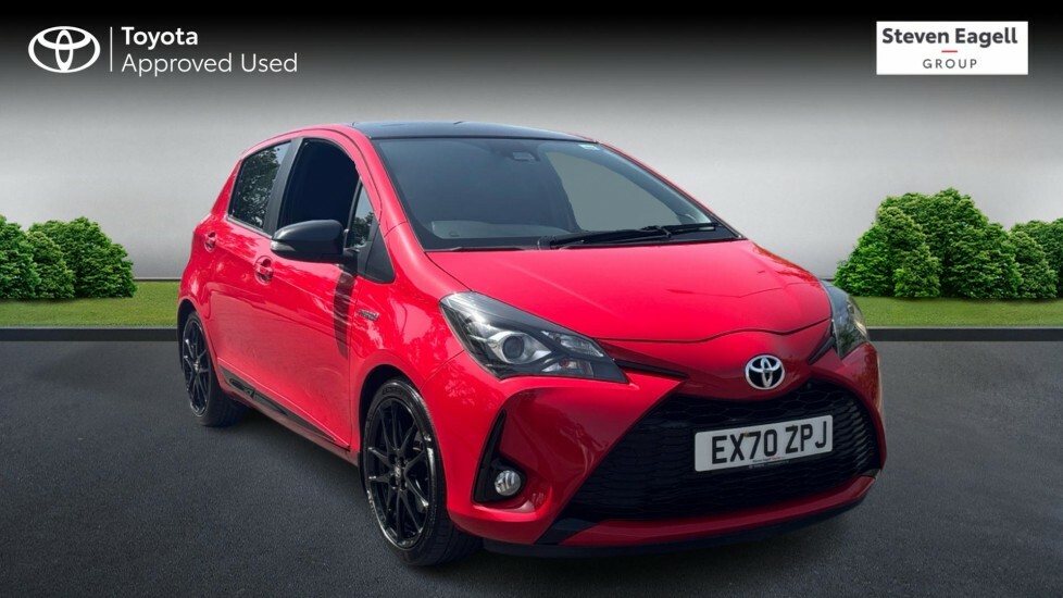 Toyota Yaris 1.5 Vvt-h Gr Sport Hatchback Hybrid E-c Red