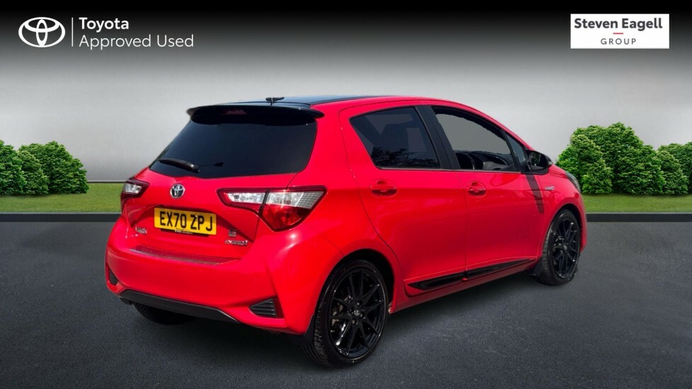 Toyota Yaris 1.5 Vvt-h Gr Sport Hatchback Hybrid E-c EX70ZPJ Red #2