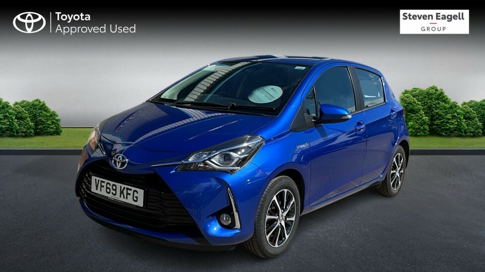 Toyota Yaris 1.5 Vvt-h Icon Tech E-cvt Euro 6 Ss VF69KFG Blue #3