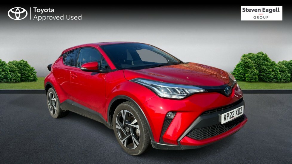 Toyota C-Hr 1.8 Vvt-h Design Cvt Euro 6 Ss Red