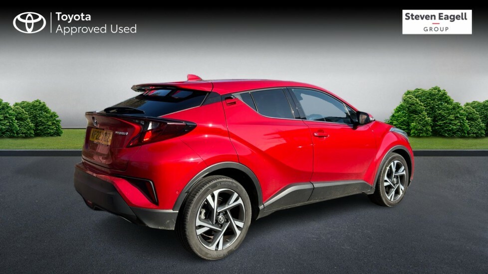 Toyota C-Hr 1.8 Vvt-h Design Cvt Euro 6 Ss KP22XDZ Red #2