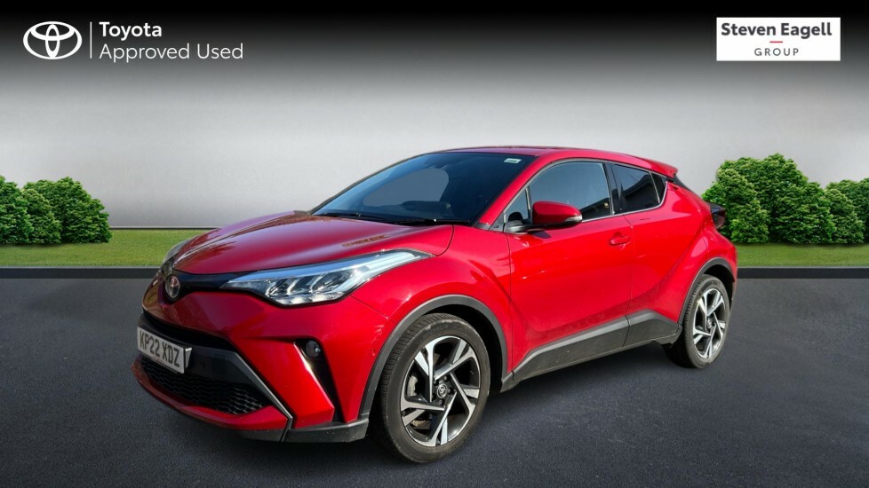 Toyota C-Hr 1.8 Vvt-h Design Cvt Euro 6 Ss KP22XDZ Red #3