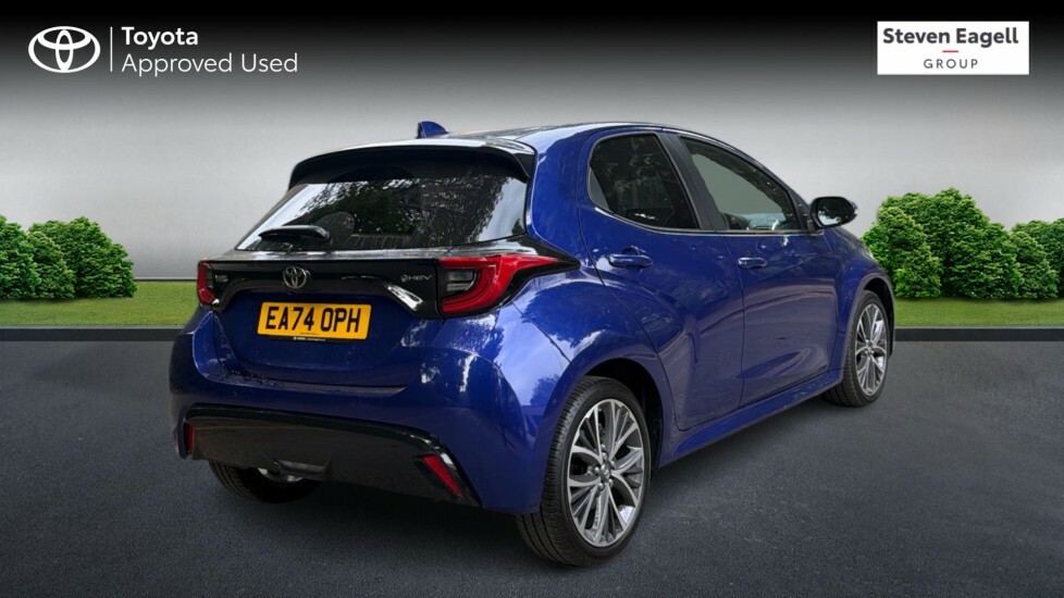 Toyota Yaris 1.5 Vvt-h Excel E-cvt Euro 6 Ss EA74OPH Blue #2