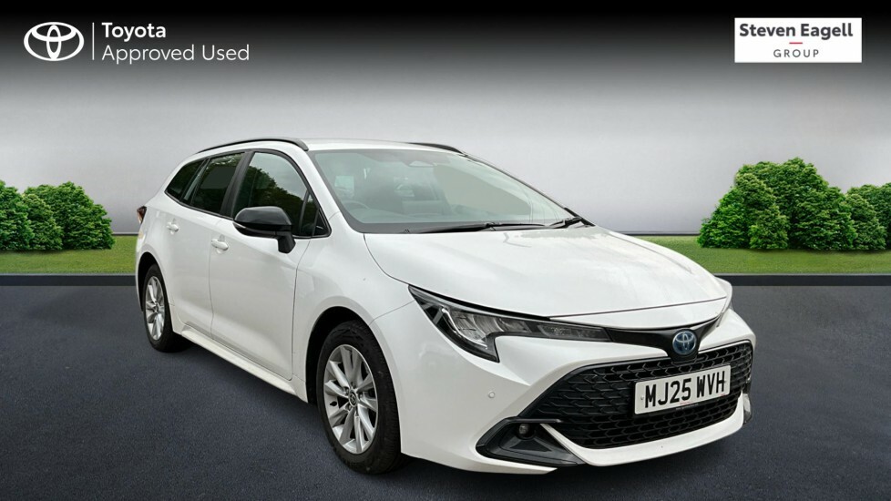 Toyota Corolla 1.8 Vvt-h Icon Touring Sports Hybrid Cv White
