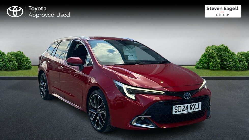 Toyota Corolla 1.8 Vvt-h Excel Touring Sports Cvt Euro 6 Ss Red