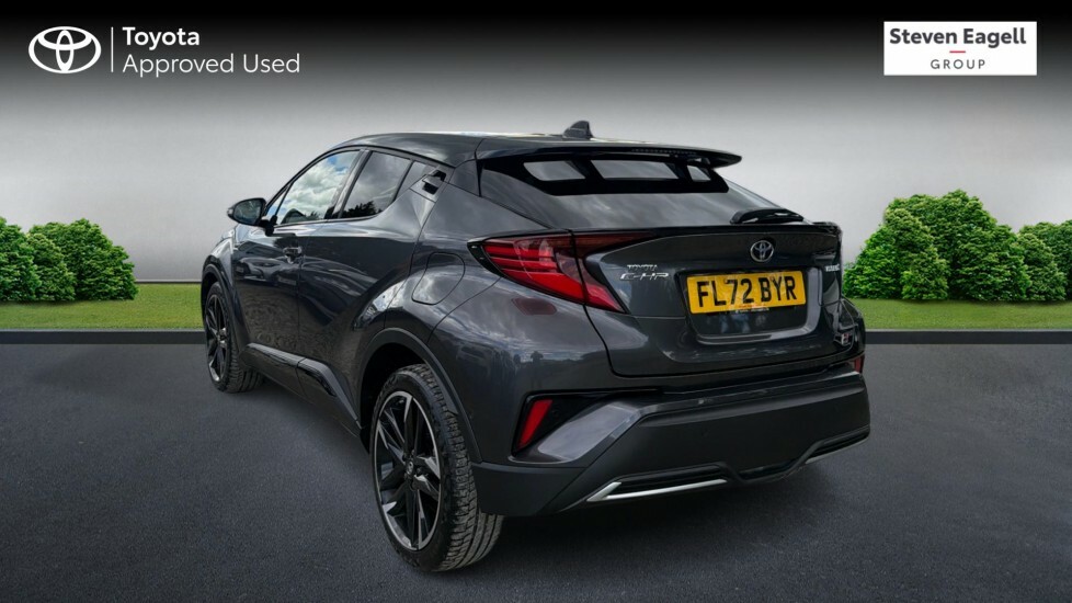 Toyota C-Hr 1.8 Vvt-h Gr Sport Cvt Euro 6 Ss FL72BYR Grey #4