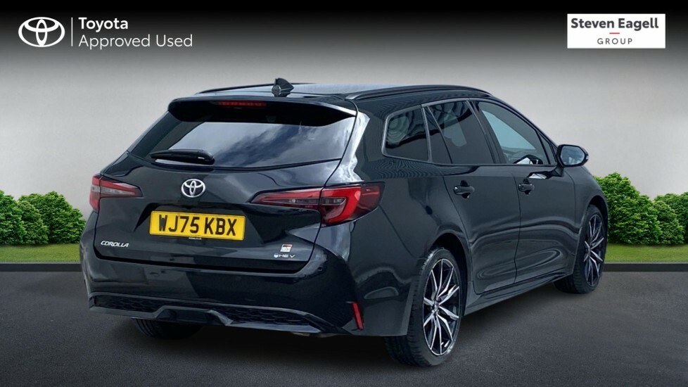 Toyota Corolla 2.0 Vvt-h Gr Sport Touring Sports Cvt Euro 6 Ss WJ75KBX Black #2