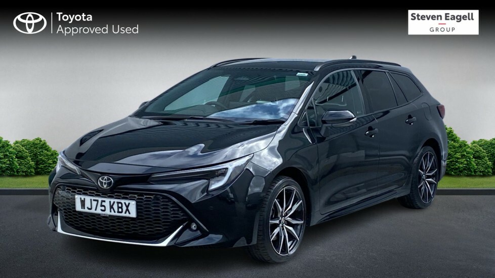 Toyota Corolla 2.0 Vvt-h Gr Sport Touring Sports Cvt Euro 6 Ss WJ75KBX Black #3