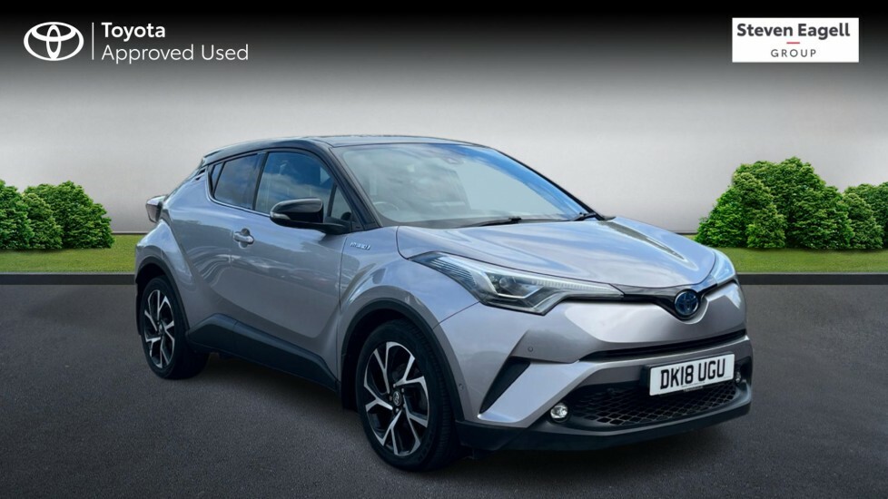 Toyota C-Hr 1.8 Vvt-h Dynamic Cvt Euro 6 Ss Silver