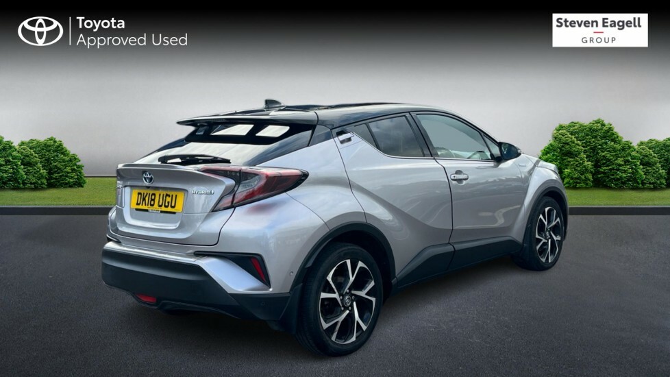 Toyota C-Hr 1.8 Vvt-h Dynamic Cvt Euro 6 Ss DK18UGU Silver #2