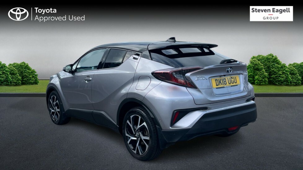 Toyota C-Hr 1.8 Vvt-h Dynamic Cvt Euro 6 Ss DK18UGU Silver #4