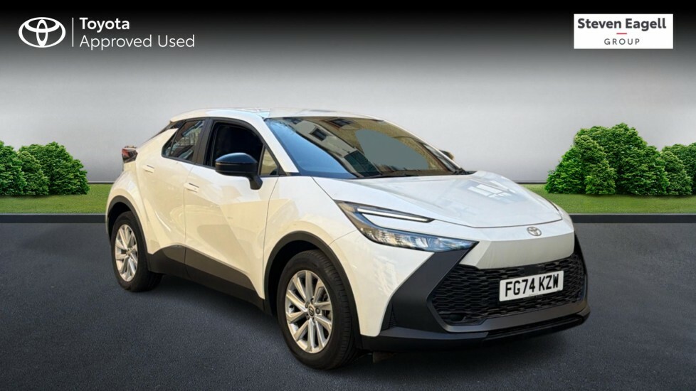 Toyota C-Hr 1.8 Vvt-h Icon Cvt Euro 6 Ss White