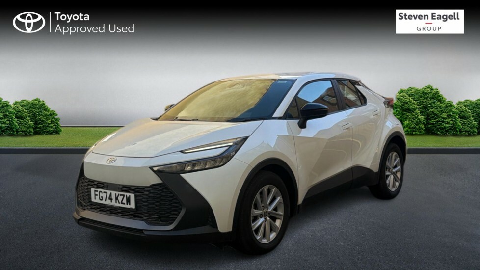 Toyota C-Hr 1.8 Vvt-h Icon Cvt Euro 6 Ss FG74KZW White #3
