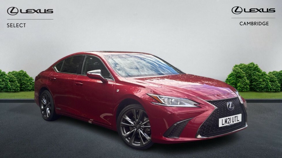 Lexus ES 2.5 300H F Sport Saloon Hybrid E-cvt Eu Red