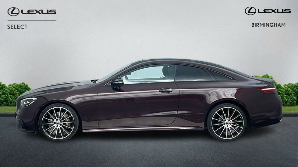 Mercedes-Benz E Class 2.0 E300h Mhev Amg Line Night Edition Premium Plu Red #3