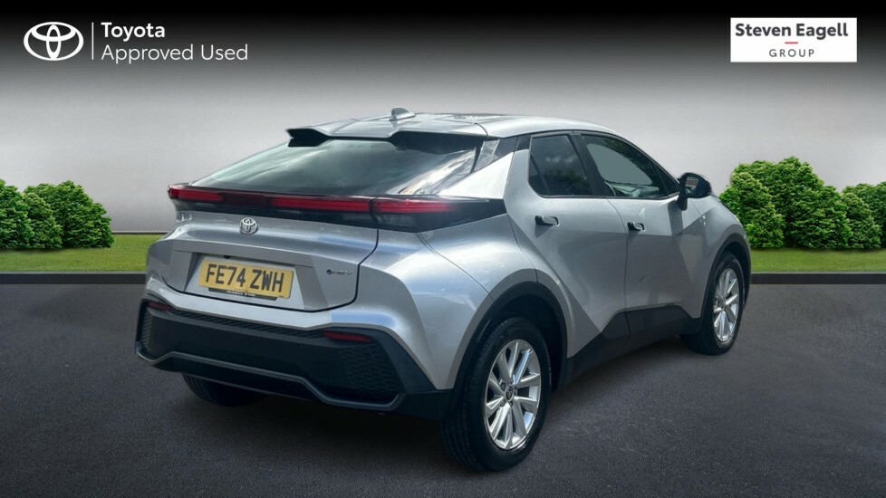 Toyota C-Hr 1.8 Vvt-h Icon Cvt Euro 6 Ss FE74ZWH Silver #2