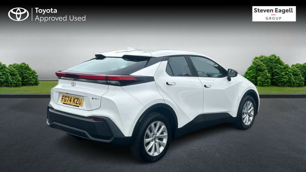 Toyota C-Hr 1.8 Vvt-h Icon Cvt Euro 6 Ss FG74KZU White #2