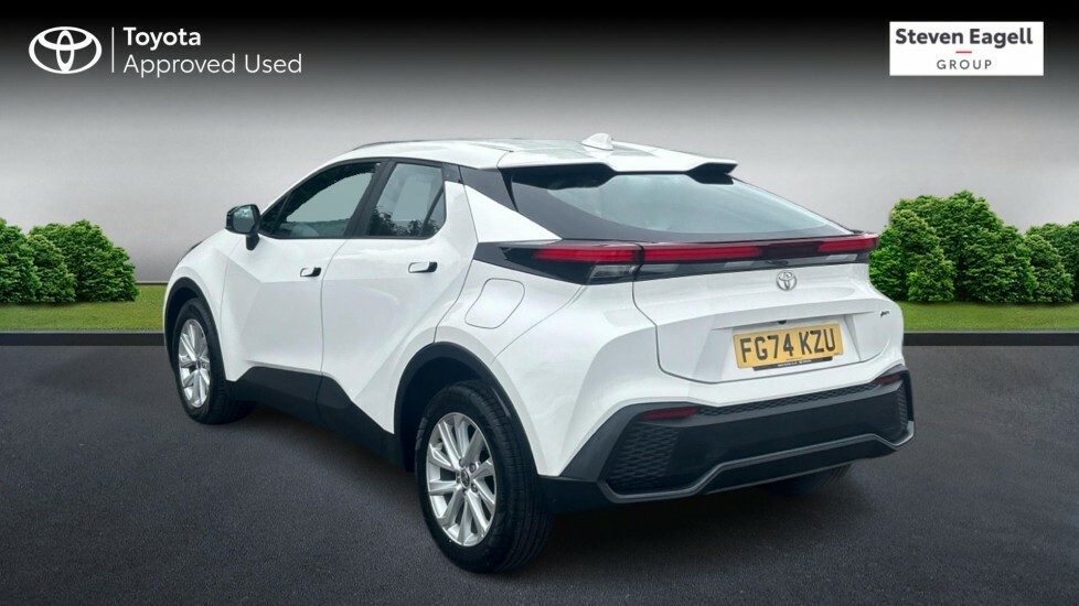 Toyota C-Hr 1.8 Vvt-h Icon Cvt Euro 6 Ss FG74KZU White #4