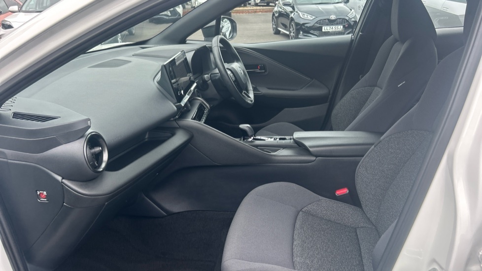 Toyota C-Hr 1.8 Vvt-h Icon Cvt Euro 6 Ss FG74KZU White #5