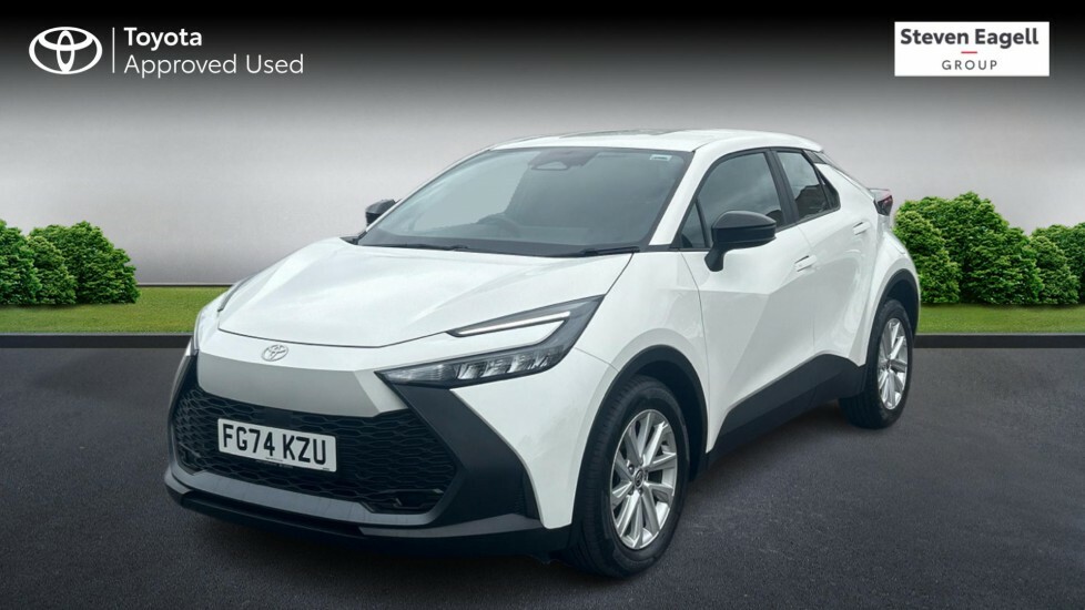 Toyota C-Hr 1.8 Vvt-h Icon Cvt Euro 6 Ss FG74KZU White #3