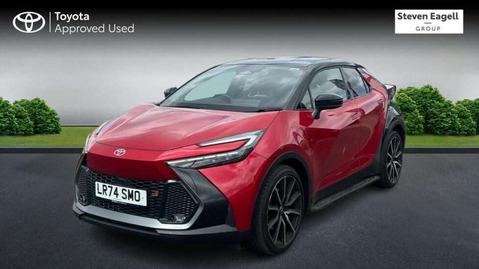 Toyota C-Hr 2.0 Vvt 13.6Kwh Gr Sport Cvt Euro 6 Ss LR74SMO Red #3