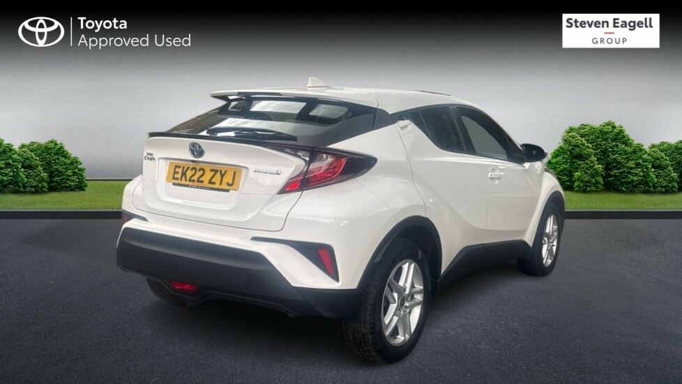 Toyota C-Hr 1.8 Vvt-h Gpf Icon Suv Hybrid Cvt Euro EK22ZYJ White #2