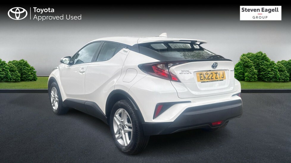 Toyota C-Hr 1.8 Vvt-h Gpf Icon Suv Hybrid Cvt Euro EK22ZYJ White #4