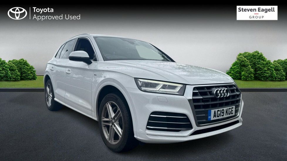 Audi Q5 2.0 Tdi 40 S Line Suv S Tronic Quattro White